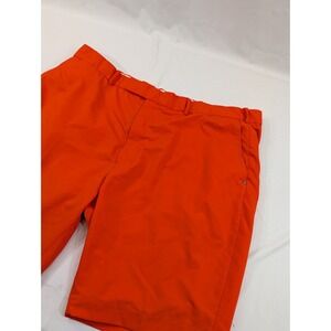 RLX GOLF RALPH LAUREN ORANGE TAILORED FIT MEN'S STRETCH FABRIC GOLF SHORTS  42